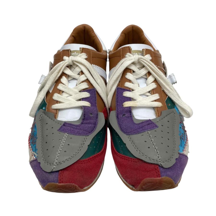Color 【値下げ】KOLOR 22AW スニーカー 22WCM-A02502 マルチ