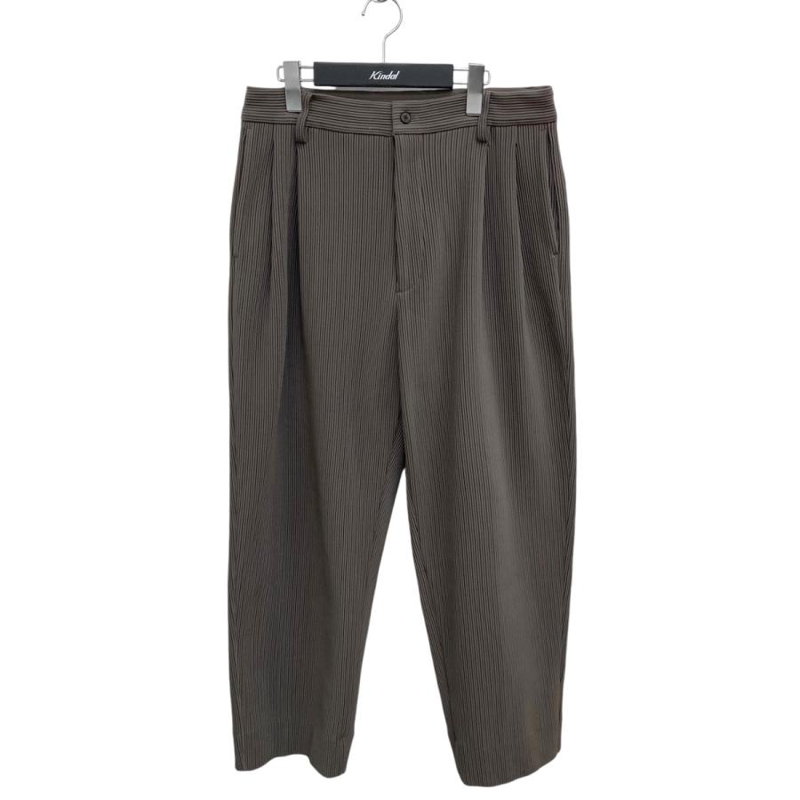 シュタイン stein GRADATION PLEATS WIDE TROUSERS プリーツパンツ st 