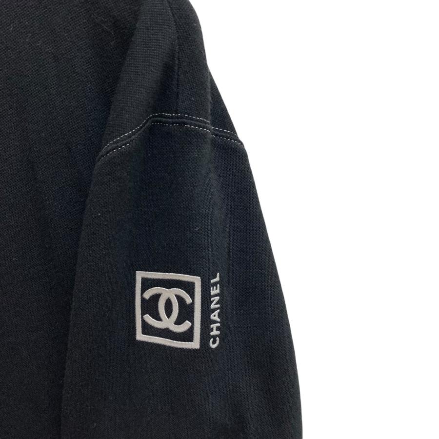 値下げ】CHANEL スポーツライン ジップパーカー P28393K00082 ブラック 