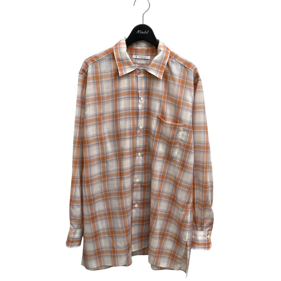 マーティー 【値下げ】MAATEE&SONS 24SS WOOL ONE PIECE COLLAR マーティー 【値下げ】MAATEE&SONS 24SS WOOL ONE PIECE COLLAR