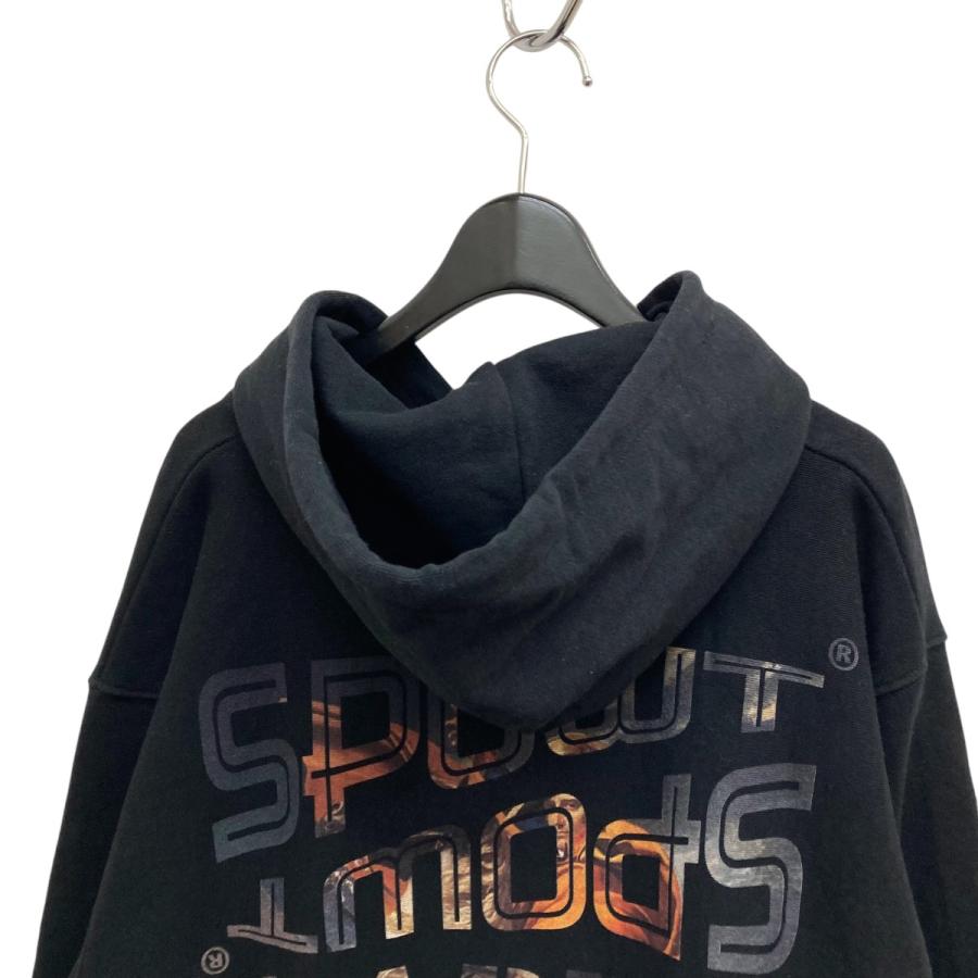 サプール×スパウト SAPEur×SPOWT パーカー ブラック サイズ:XL サプール×スパウト SAPEur×SPOWT パーカー ブラック サイズ:XL