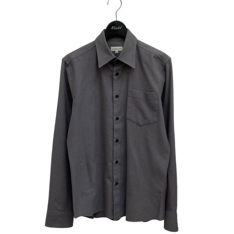 DRIES VAN NOTEN ドリスヴァンノッテン 長袖シャツ グレー サイズ：46 