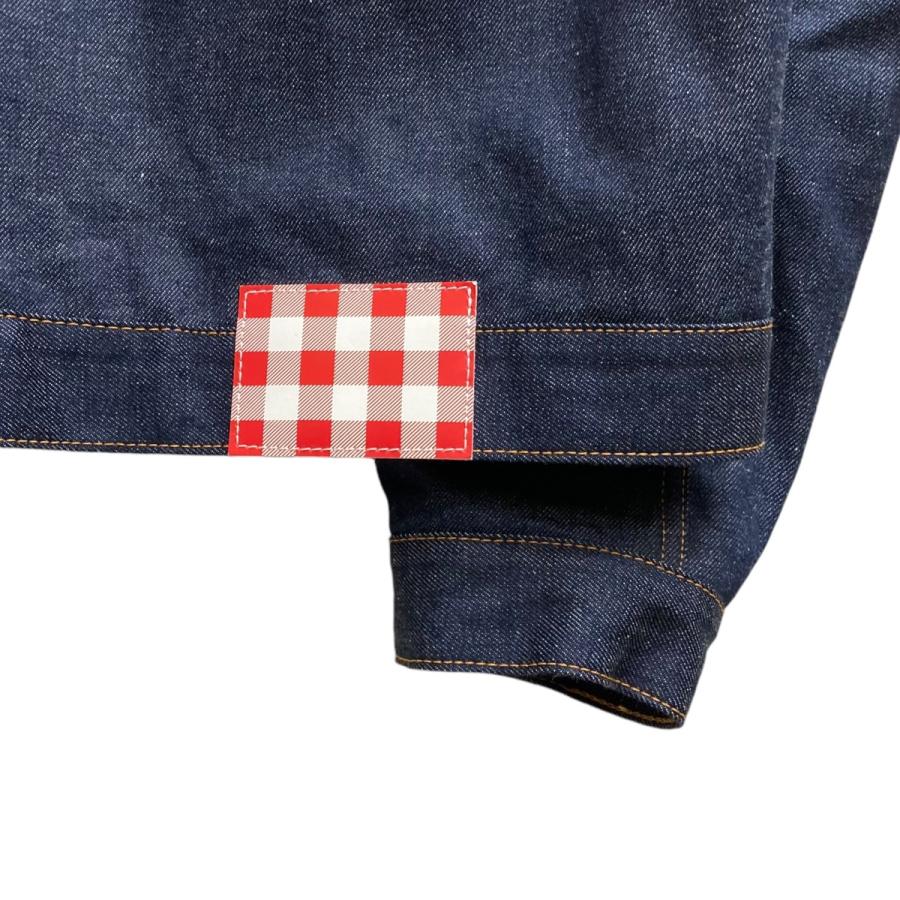 【TSTS】2 GINGHAM LINING DENIM JACKET TSTS 2 GINGHAM LINING DENIM JACKET INDIGO BLUE - Mens