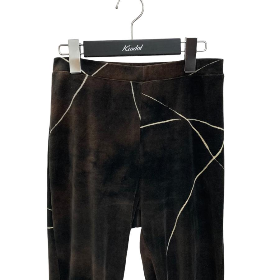値下げ】mame kurogouchi 24FW ”Kintsugi” Velour Jersey Leggings