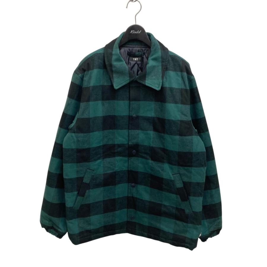 ティーエムティー TMT BUFFALOCHECK COACH JACKET チェックジャケット  