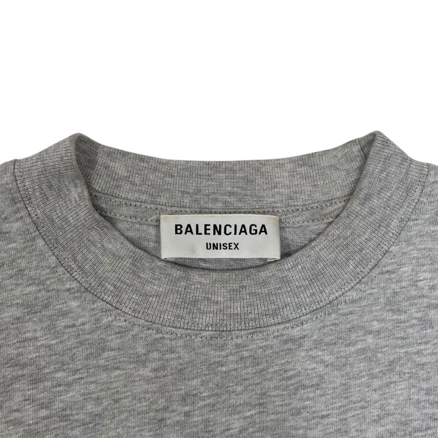 BALENCIAGA バレンシアガ 21AW 長袖Tシャツ 675050 TLVA6 グレー  