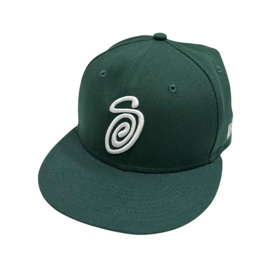 STUSSY 【値下げ】stussy×New Era curly a logo キャップ STUSSY 【値下げ】stussy×New Era curly a logo キャップ