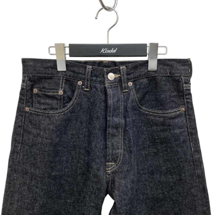 アプレッセ A．PRESSE 23AW Black Washed Denim Pants デニムパンツ 
