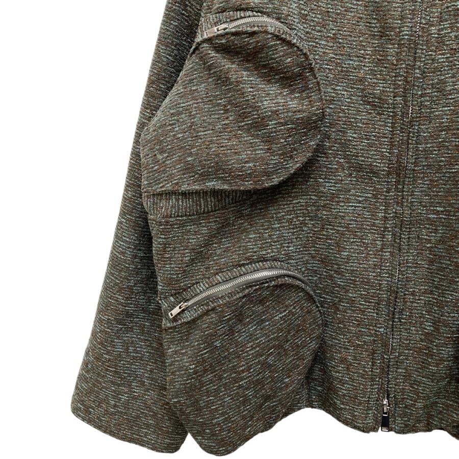 値下げ】CORNERSTONE 23AW CASUAL JACKET ジップアップニット