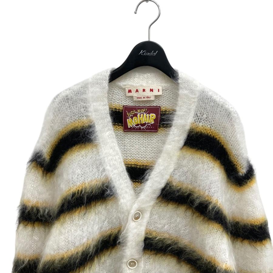 MARNI（マルニ） 【値下げ】MARNI 22AW マルチカラーボーダーモヘア 