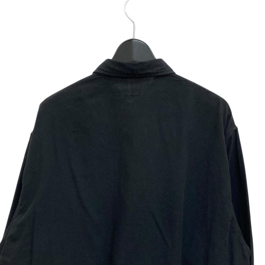 COMOLI コモリ ベタシャン CPOシャツ 長袖シャツ T01-02011 ブラック 