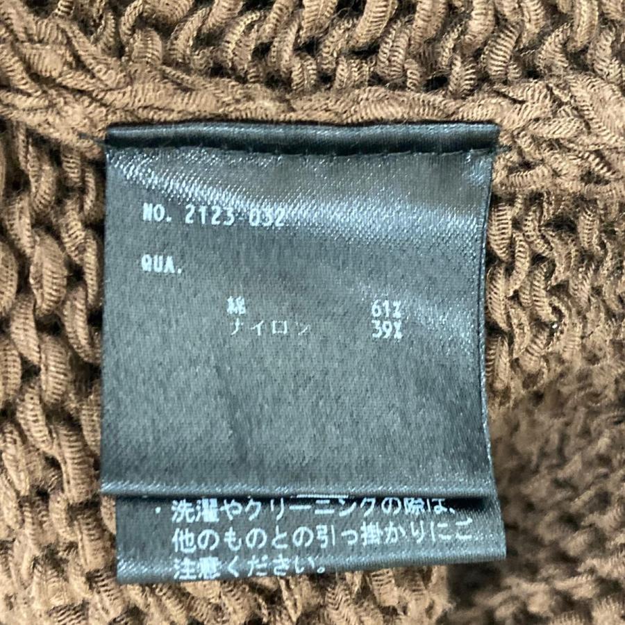 LAD MUSICIAN 透かし編み　カーディガン リネン　44 LAD MUSICIAN 透かし編み カーディガン リネン 44 【公式通販】
