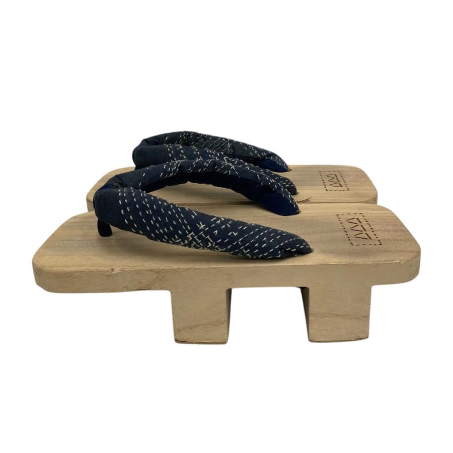 visvim ビズビム GETA SASHIKO 下駄 0122101001001 ベージュ サイズ：S 