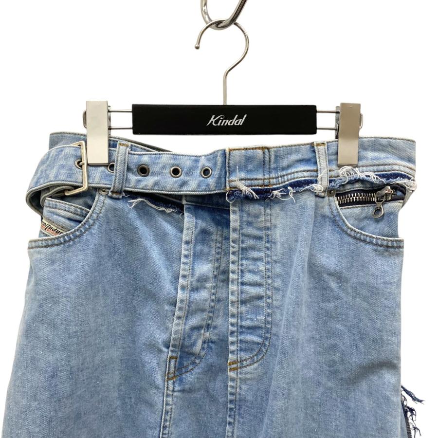 DIESEL（ディーゼル） デニムスカート 09F41 インディゴ サイズ：W23