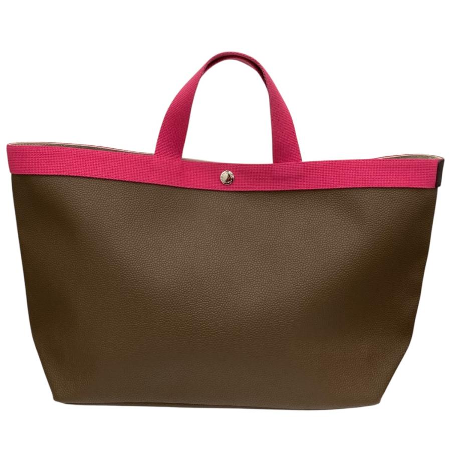Herve Chapelier エルベシャプリエ ハンドバッグ 705GP ブラウン Herve Chapelier エルベシャプリエ ハンドバッグ 705GP ブラウン