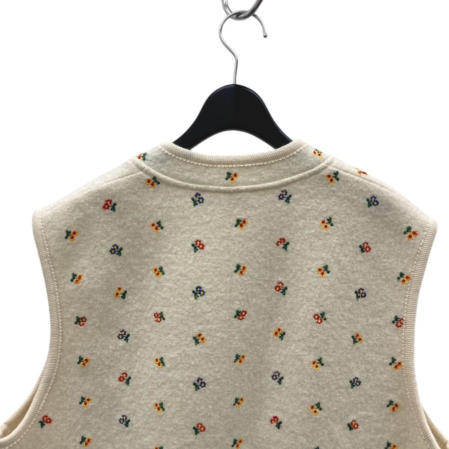 riA リア RIER ”WALKER GILET FLOWERS BLACK 花柄 ベスト 96-08