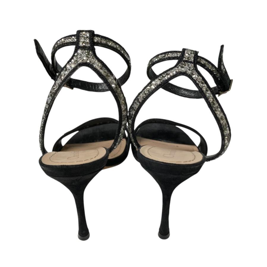 Christian Dior 【値下げ】Christian ストラップサンダル ブラック