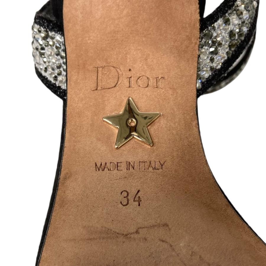 Christian Dior 【値下げ】Christian ストラップサンダル ブラック