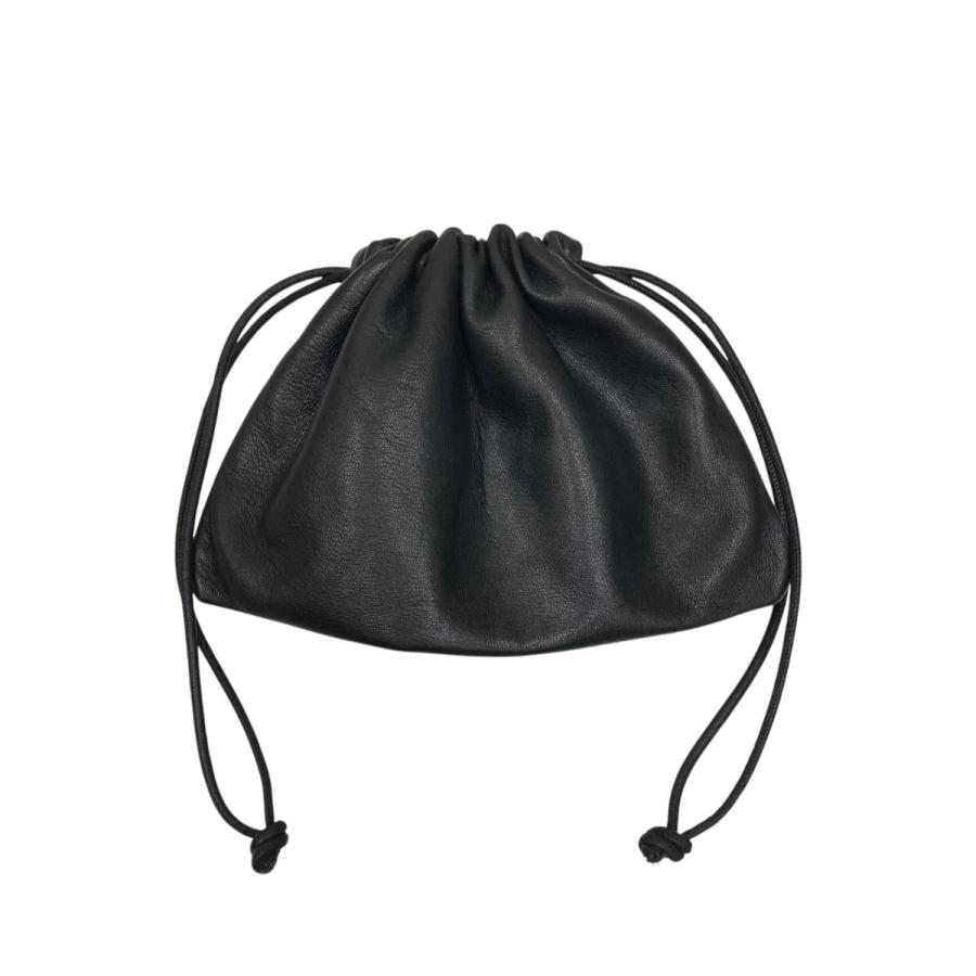 PORTO The Mini ミニバッグ　巾着　ブラック PORTO The Mini ミニバッグ 巾着 ブラック