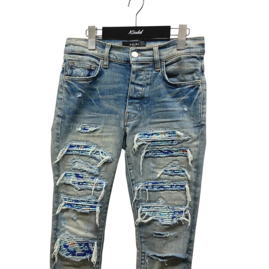 AMIRI（アミリ） AMIRI TIE DYE BANDANA THRASHER JEAN デニムパンツ 
