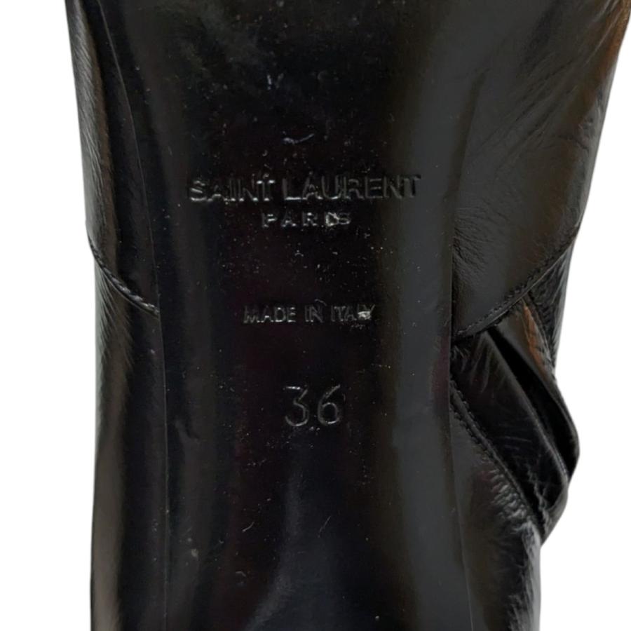 値下げ】Saint Laurent Paris サイドジップヒールブーツ 405593