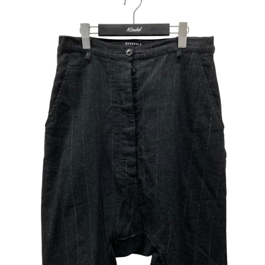 ランドホルツ RUNDHOLZ サルエルパンツ ブラック サイズ：XS