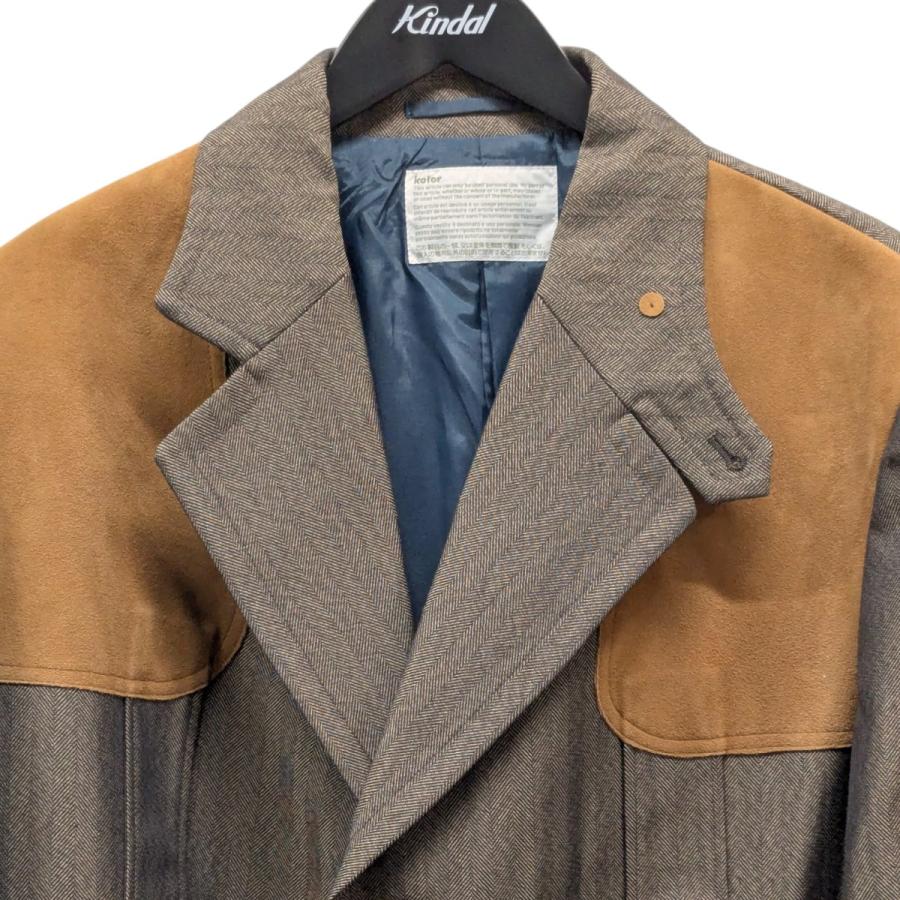 Color 【値下げ】KOLOR ジャケット 24WCM-J05110 ブラウン サイズ：3