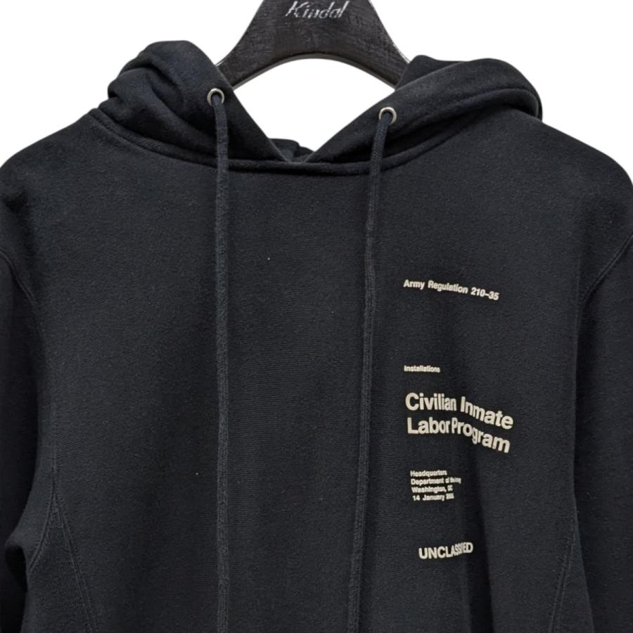 【美品】24AW UNDERCOVER ブラック パーカー UNDERCOVER アンダーカバー 24AW HOODIE COMPUTER BRAIN_em パーカー 3