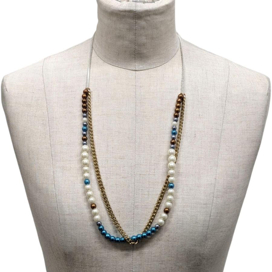 sacai（サカイ） 【値下げ】sacai Color Pearl Chain Necklace