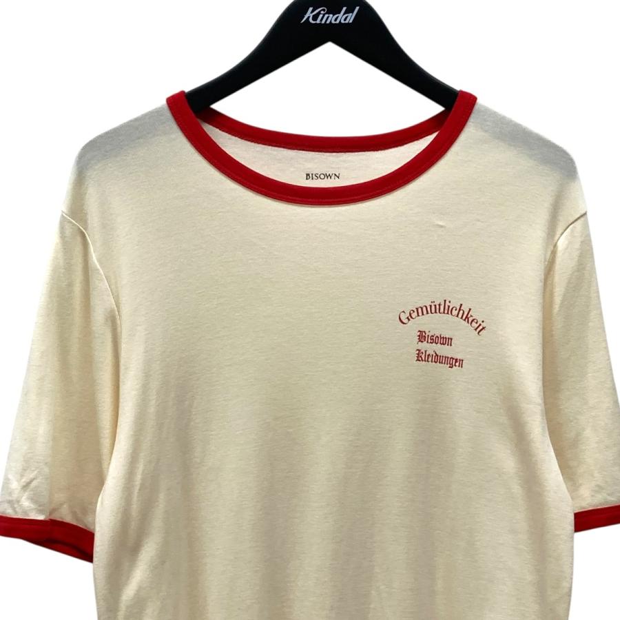 値下げ】BISOWN Exclusive TRIM TEE 半袖Tシャツ 25SS-BIS-CS53SU