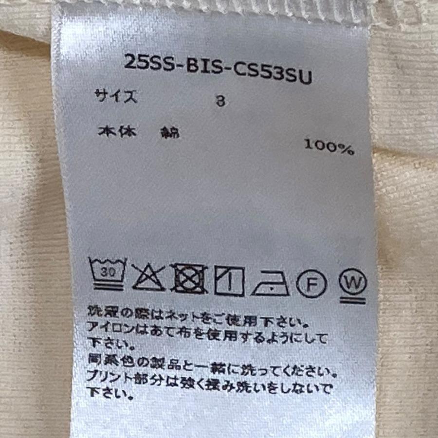 値下げ】BISOWN Exclusive TRIM TEE 半袖Tシャツ 25SS-BIS-CS53SU