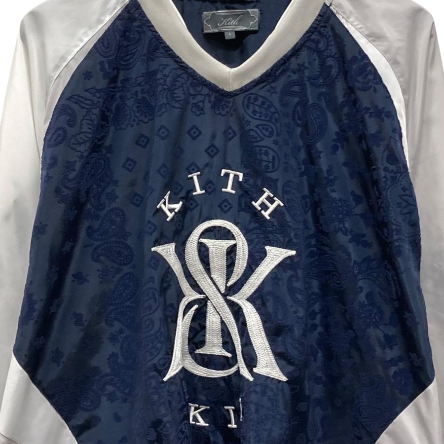 KITH ナイロンジャケット ネイビー/グレー KITH（キス） ナイロンジャケット 2507006000010 ネイビー×グレー