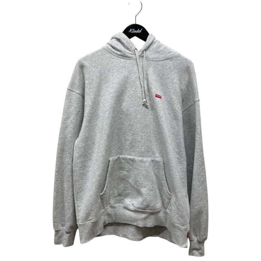 Supreme Small Box パーカー サイズS グレー ラバー Supreme