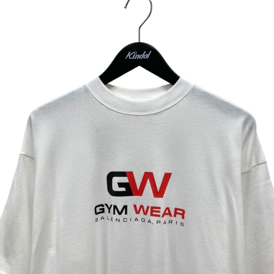 BALENCIAGA バレンシアガ GYM WEAR 半袖Tシャツ 620941 TIVD5 ホワイト  