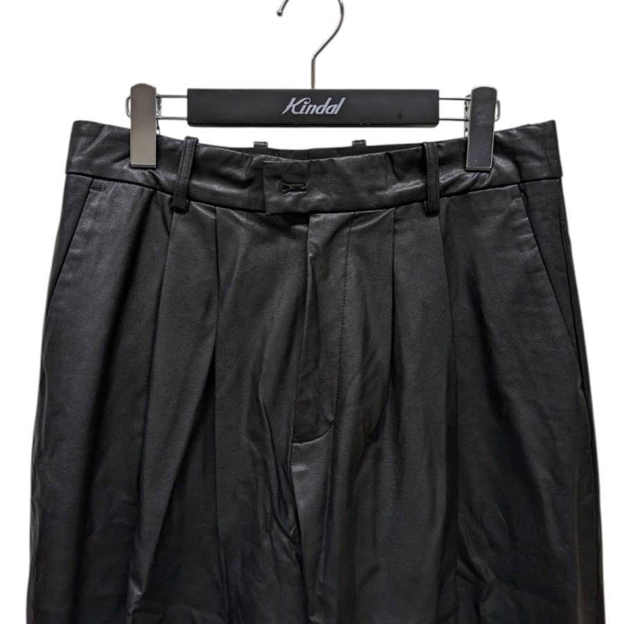 シュタイン stein FAKE LEATHER TROUSERS レザーパンツ ST．231(B