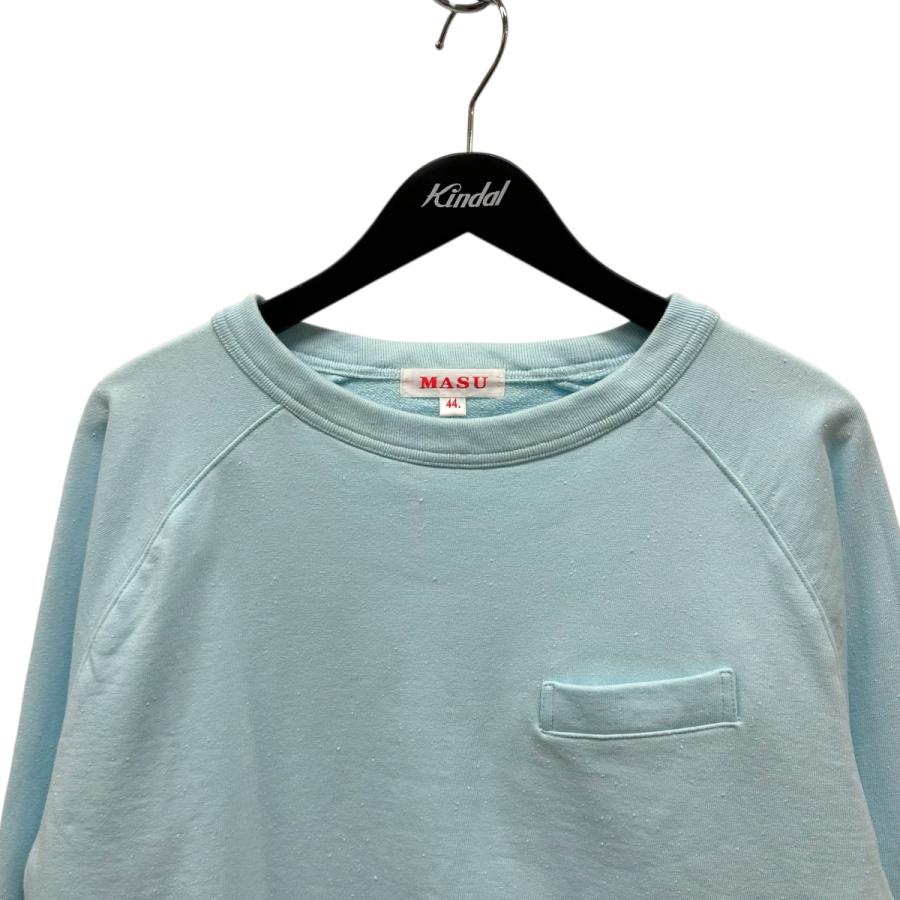 値下げ】MASU BOAT NECK SWEAT SHIRT クルーネックスウェット 