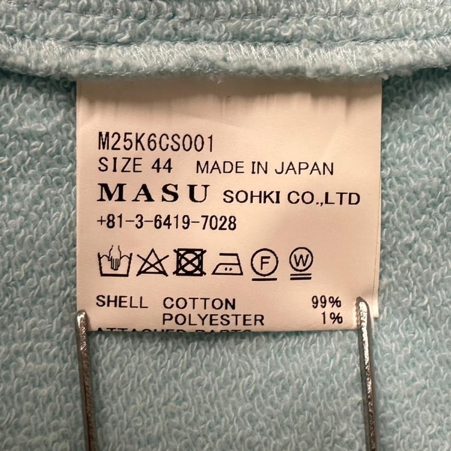 値下げ】MASU BOAT NECK SWEAT SHIRT クルーネックスウェット 