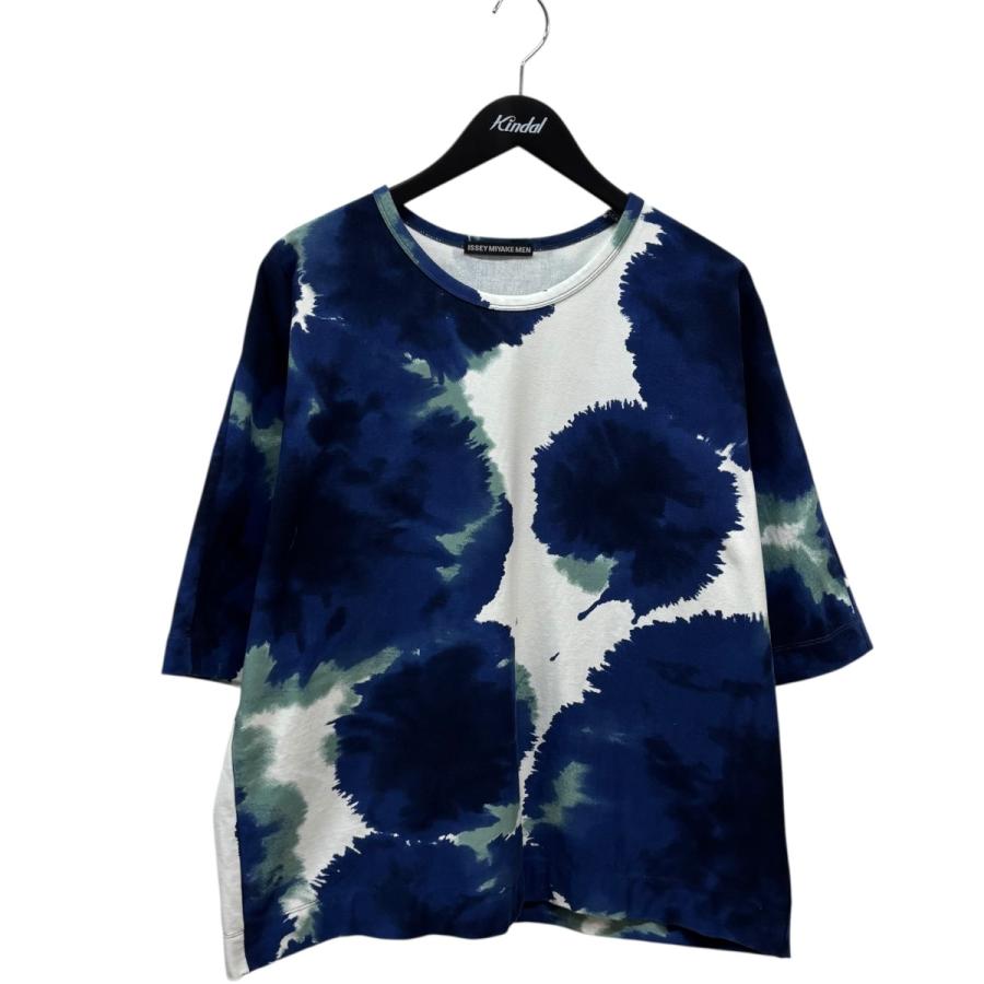 ISSEY MIYAKE イッセイミヤケ MEN 半袖Tシャツ ME01JK194 ブルー