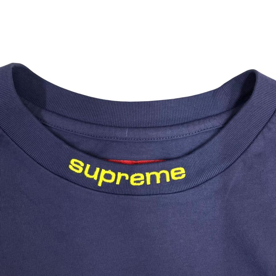 Supreme（シュプリーム） 長袖カットソー ネイビー サイズ：L