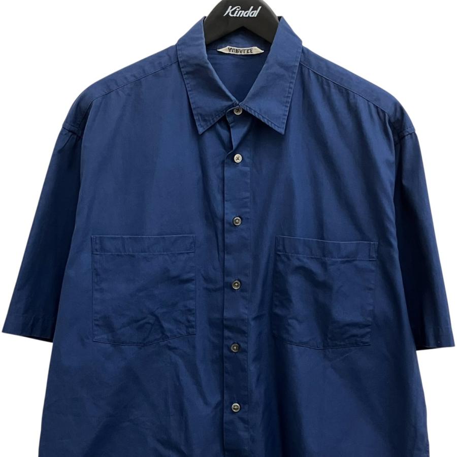 AURALEE（オーラリー） 半袖シャツ A20SS10TN ブルー サイズ：4