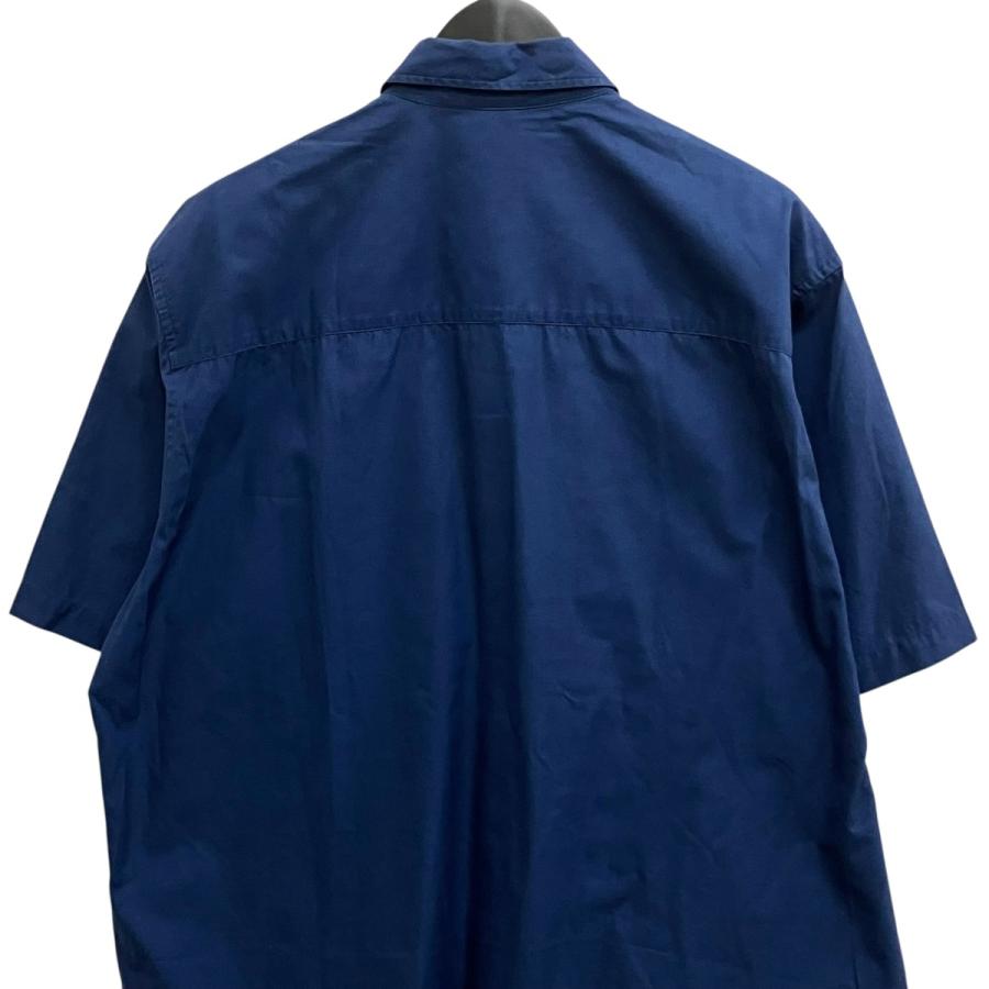 AURALEE 青 ポロシャツ サイズ4 Auralee Washed Finx Twill Big Shirt Blue – Très Bien