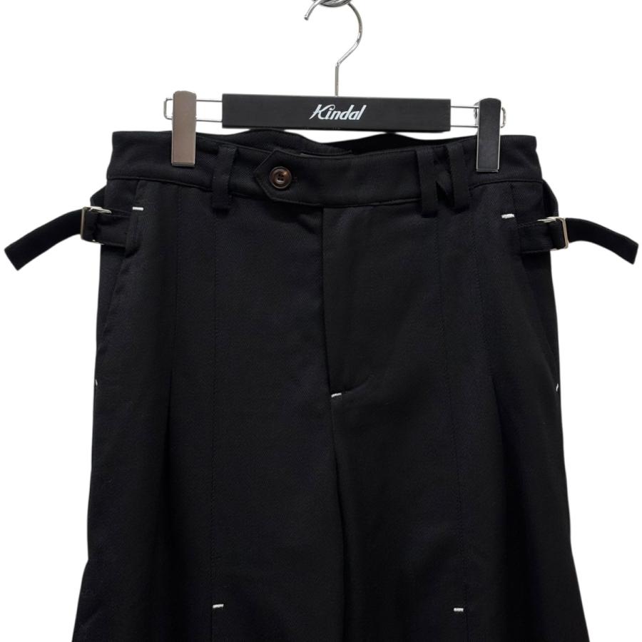 ヌル NULLUS 24AW WOOL BLEND TAILORED TROUSERS パンツ NUAW24TRO002