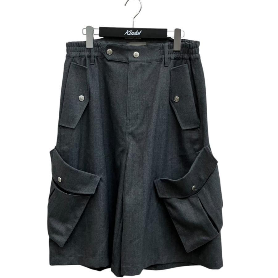 値下げ】NULLUS 8 Pocket Cargo Short ショートパンツ NUSS25SH002-GRY
