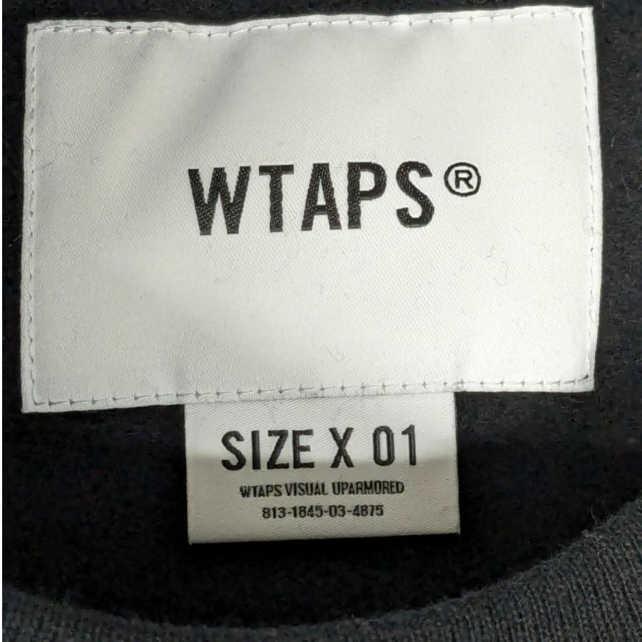 WTAPS ダブルタップス 24SSSIGN SWEATER COTTON スウェット 241ATDT