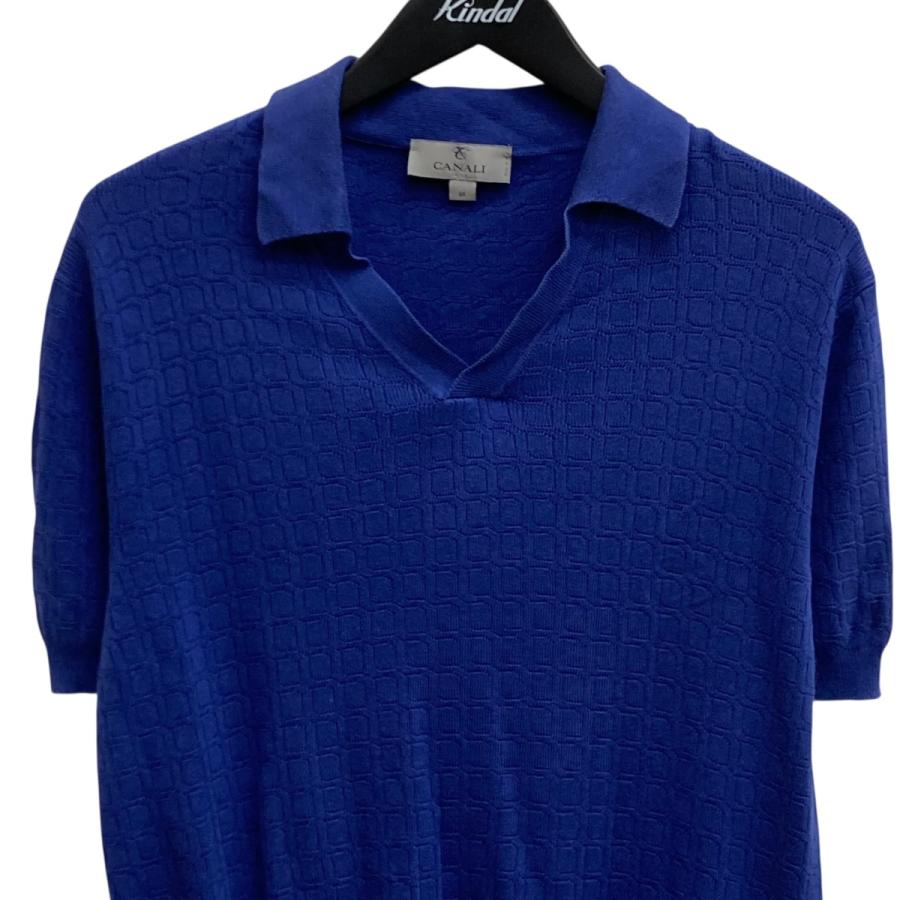 カナーリ CANALI セーター ブルー サイズ：46 : カインドオルYahoo!店 