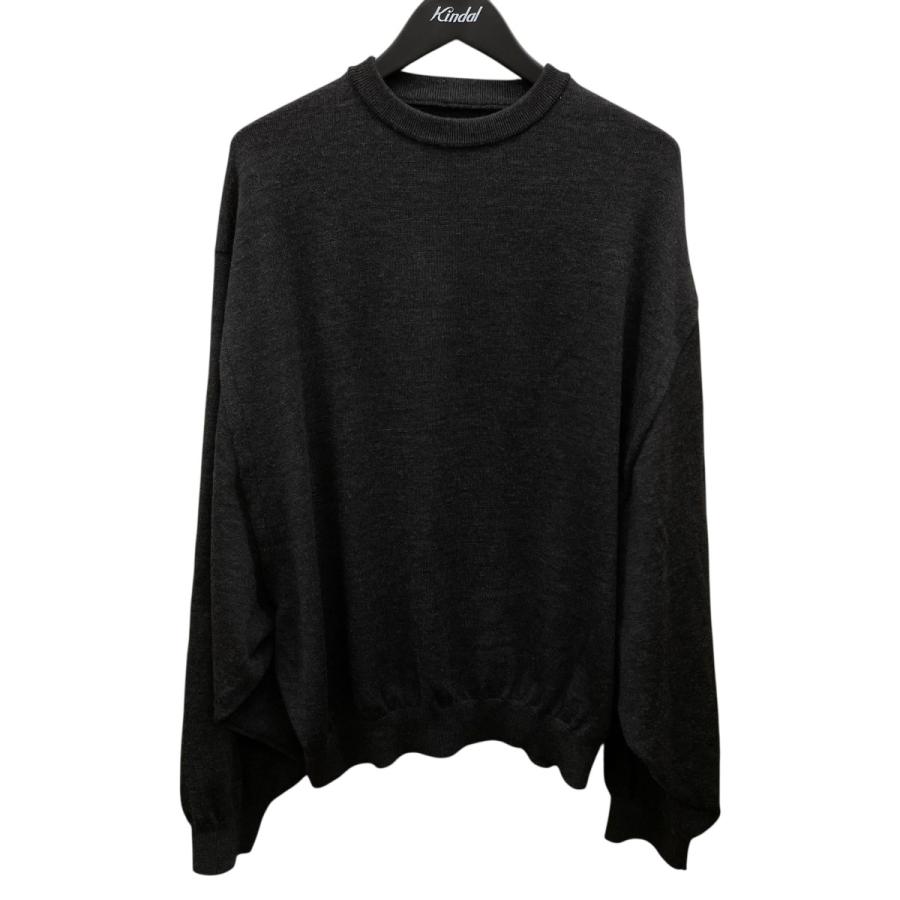 FUMITO GANRYU 【値下げ】FUMITO GANRYU DOLMAIN SLEEVE CREW KNIT 