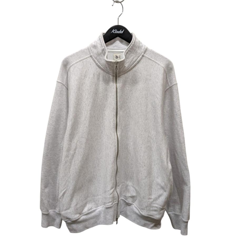 BLURHMS / 24AW/ROOTSTOCK/スウェットブルゾン/2/コットン/グレー/無地/BROOTS24F25 BLURHMS（ブラームス） ブラームスルートストック blurhms ROOTSTOCK