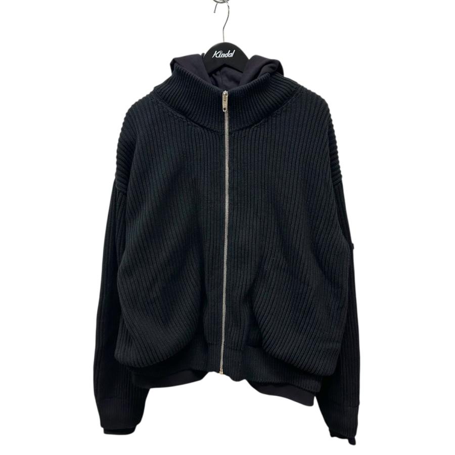 大値下げ！バレンシアガ　ユニセックス　カーディガン BALENCIAGA（バレンシアガ） カーディガン グレー ウール キャメル