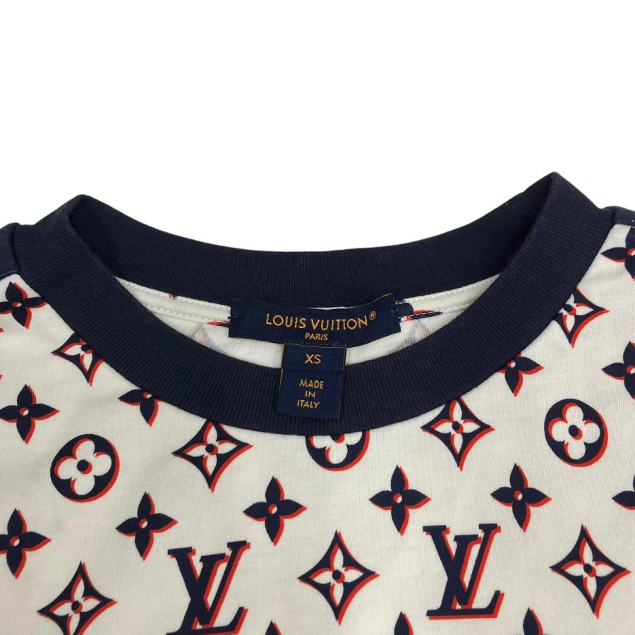 ルイヴィトン LOUIS VUITTON モノグラム 半袖Tシャツ FPJT97 ネイビー 
