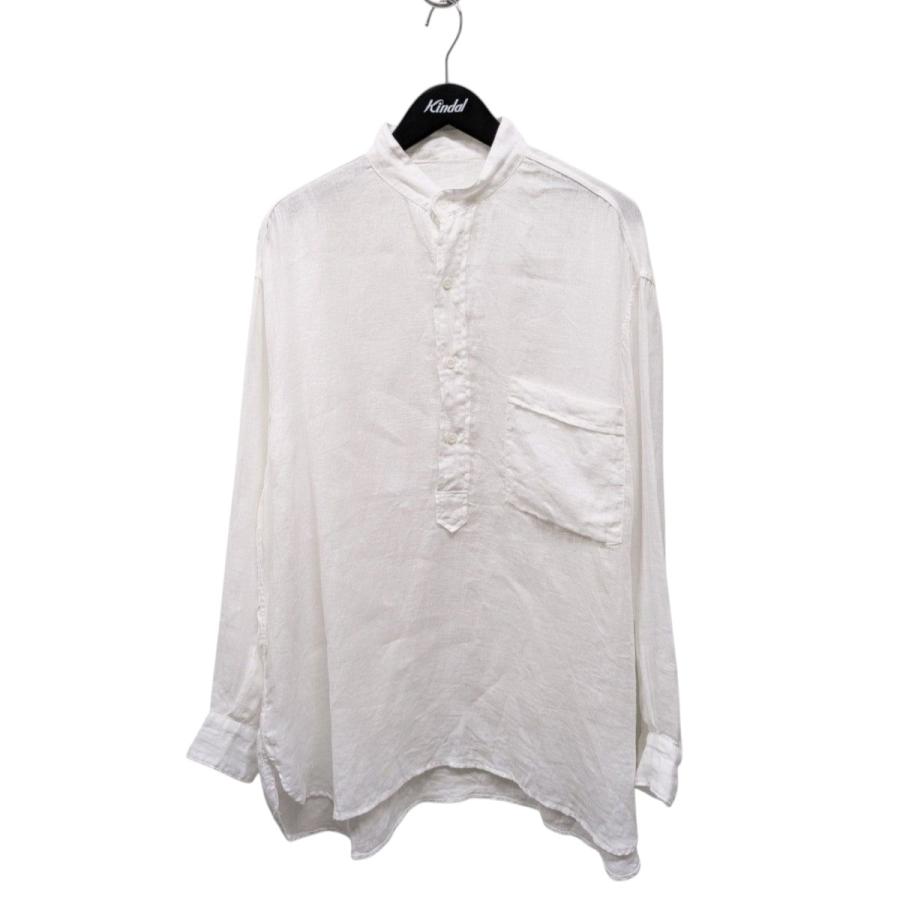 COMOLI ホワイト シャツ 長袖シャツ